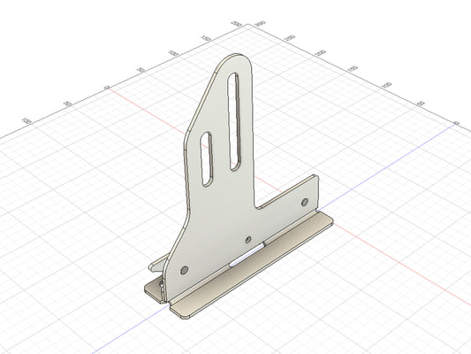 Quick Release Splitter Brackets - Honda EK/EG/DC2