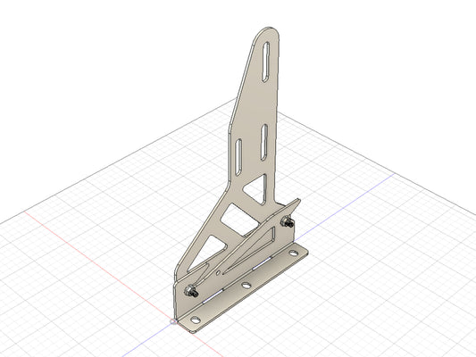 Quick Release Splitter Brackets - FD RX7