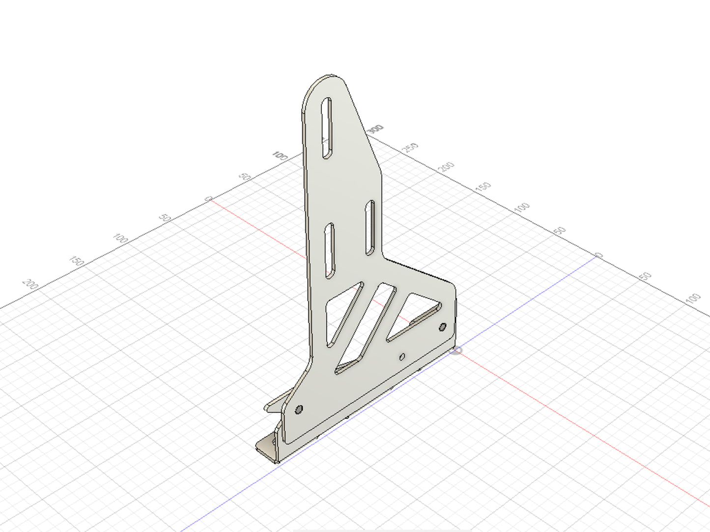 Quick Release Splitter Brackets - FD RX7