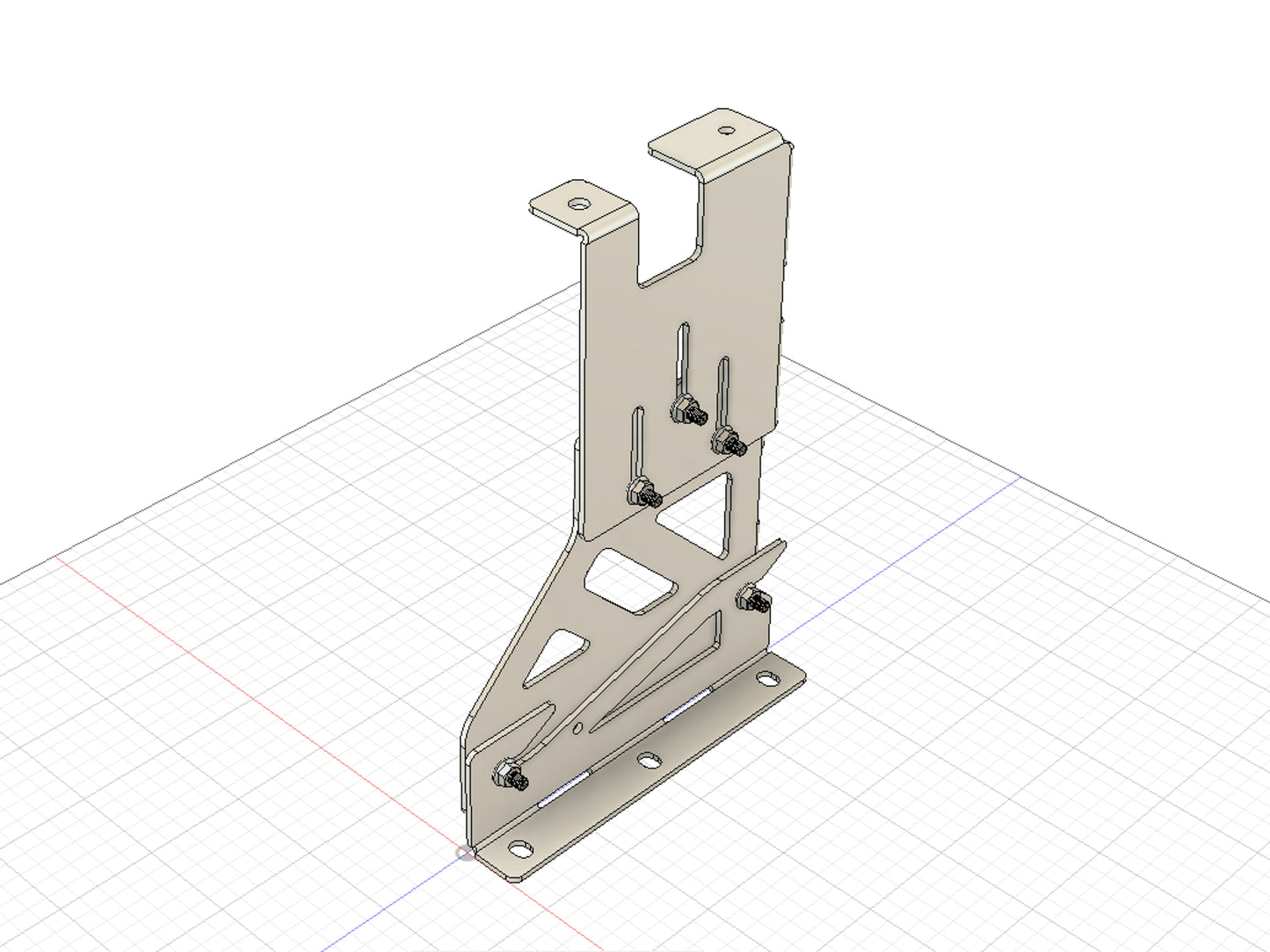 Quick Release Splitter Brackets - NC MX-5 Miata
