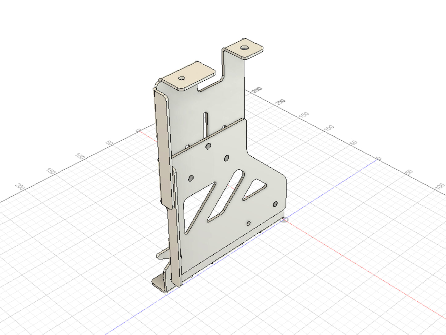 Quick Release Splitter Brackets - NC MX-5 Miata