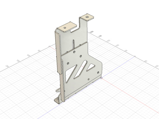 Quick Release Splitter Brackets - NC MX-5 Miata
