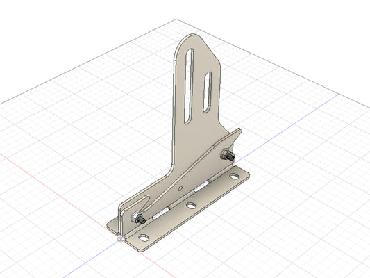 Quick Release Splitter Brackets - Honda EK/EG/DC2